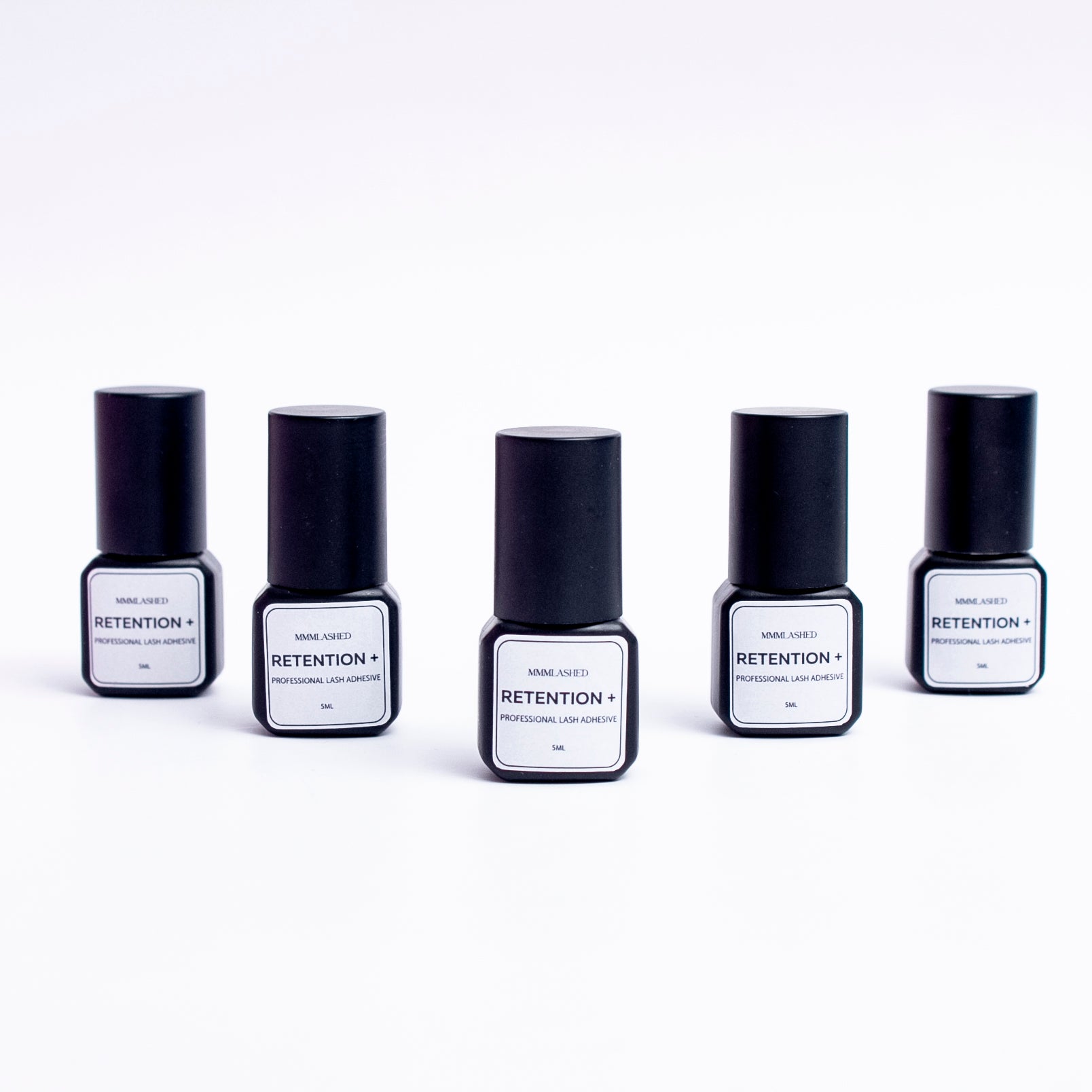 Retention+  lash adhesive| 0.5sec drying black lash glue