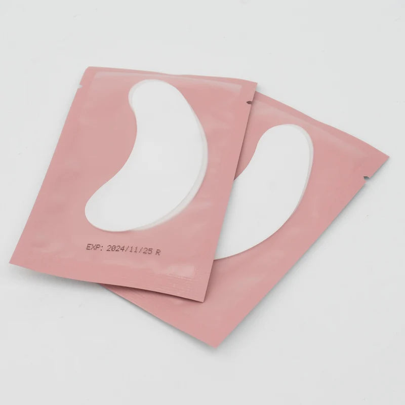 Hydrating Under-Eye Gel Pads for Professional Lash Application (50 Pack)